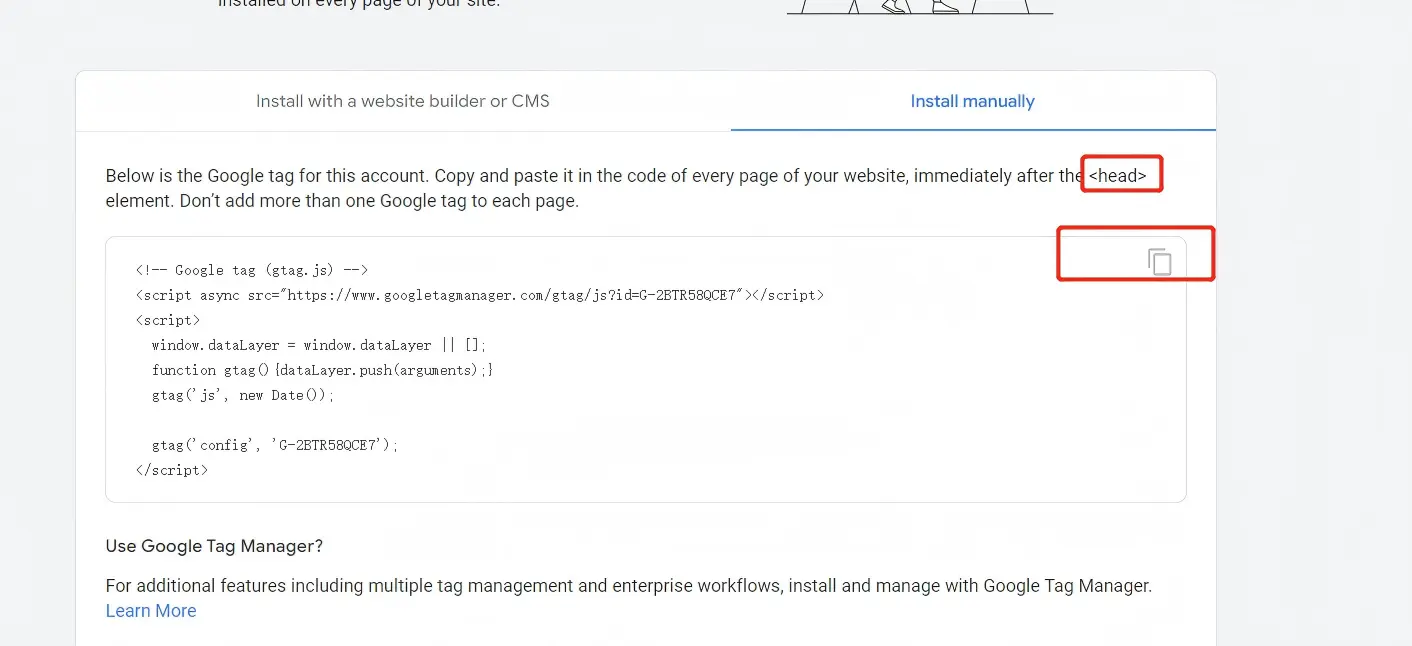 Google Analytics网站生成统计代码