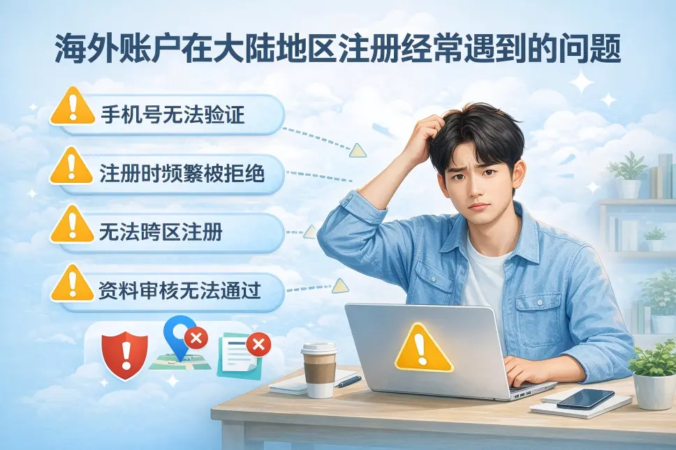 海外账户注册时候的常见faq